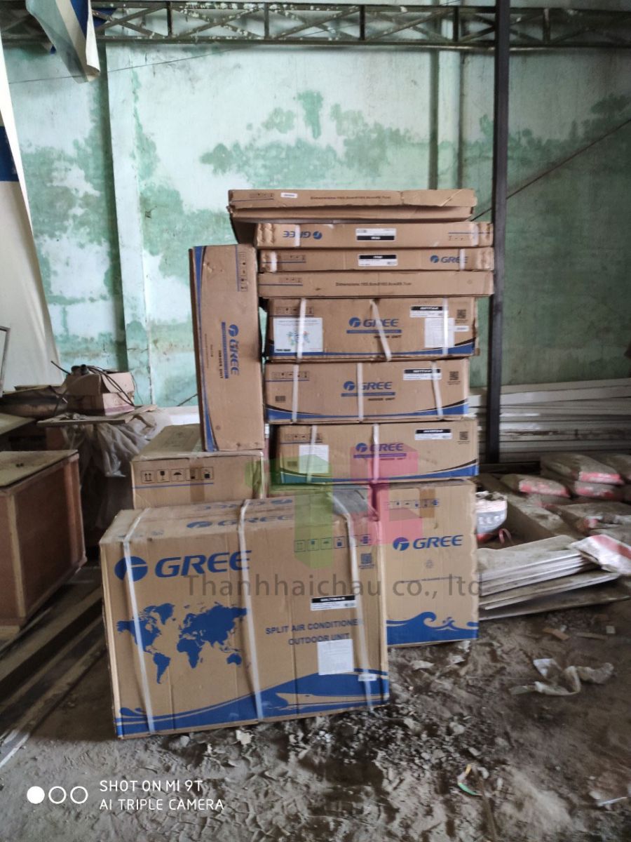Thi công máy lạnh âm trần Gree
