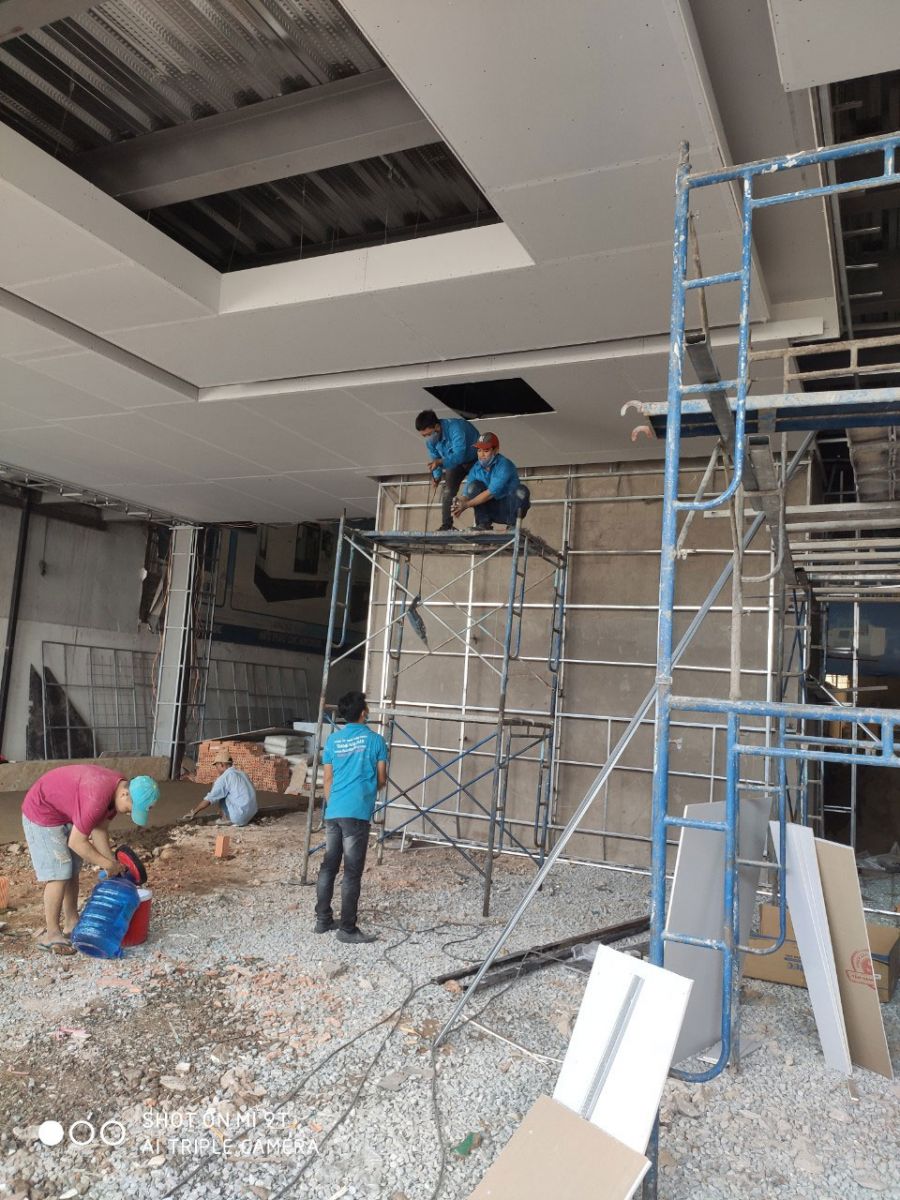 Thi công máy lạnh âm trần