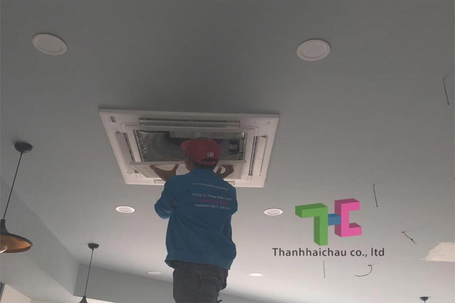 Lắp đặt máy lạnh âm trần