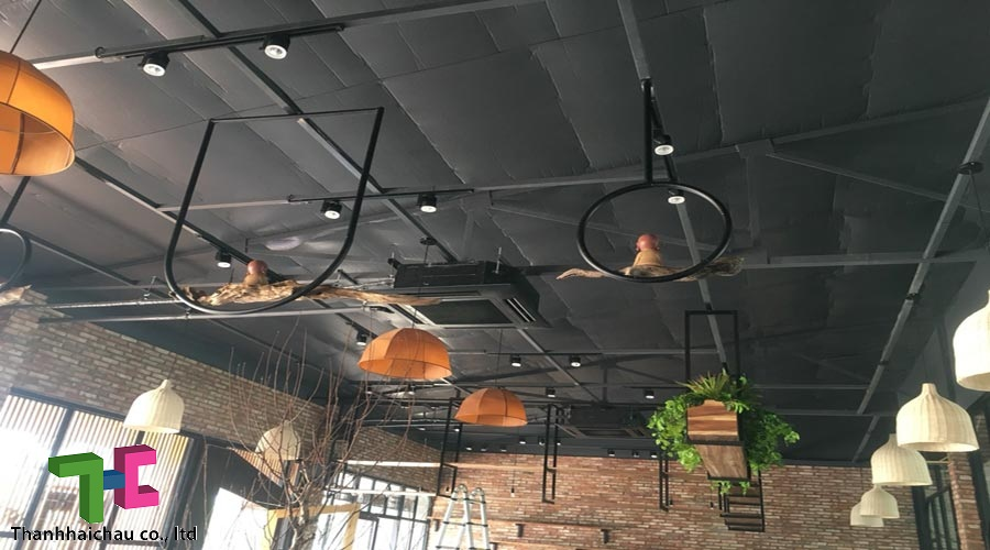 lắp máy lạnh âm trần cho quán cafe