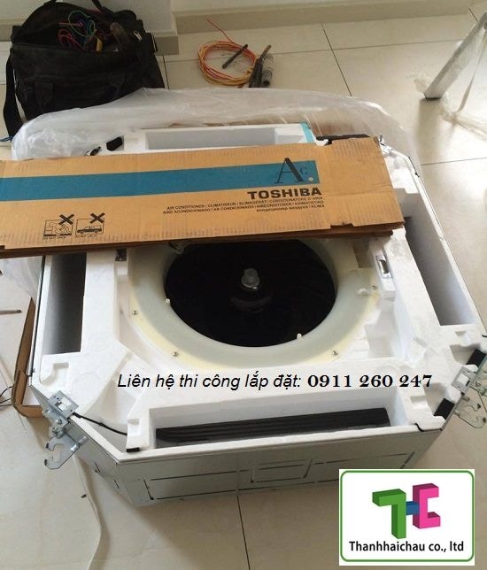 lắp đặt máy lạnh âm trần toshiba