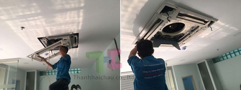 Thi công - lắp đặt máy lạnh âm trần cho bệnh viện