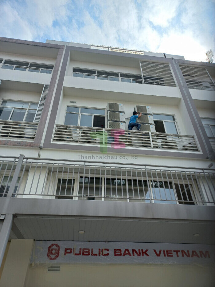 Thi công máy lạnh âm trần
