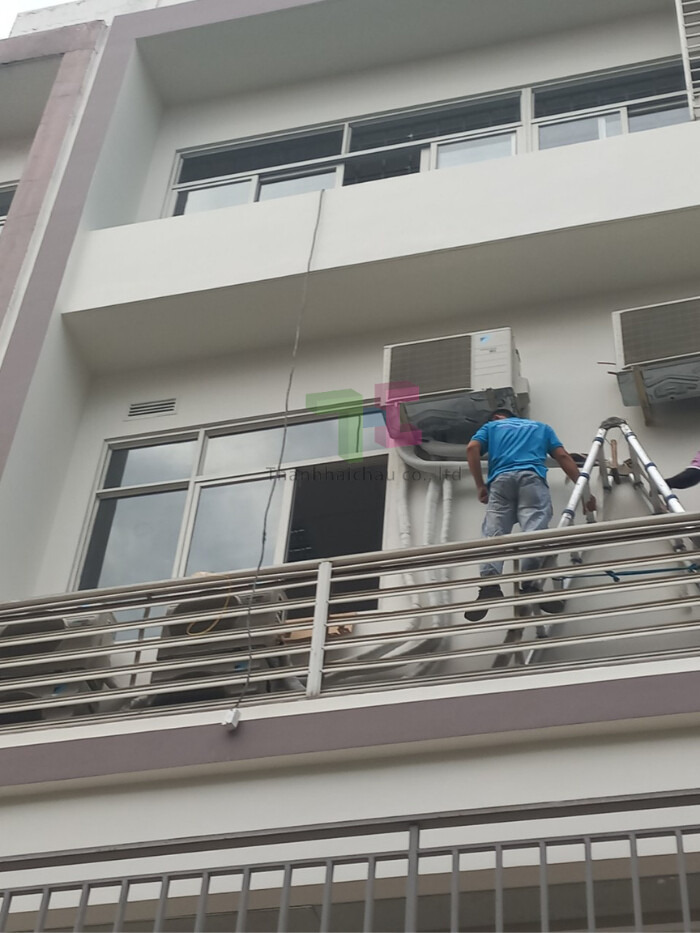Thi công máy lạnh âm trần