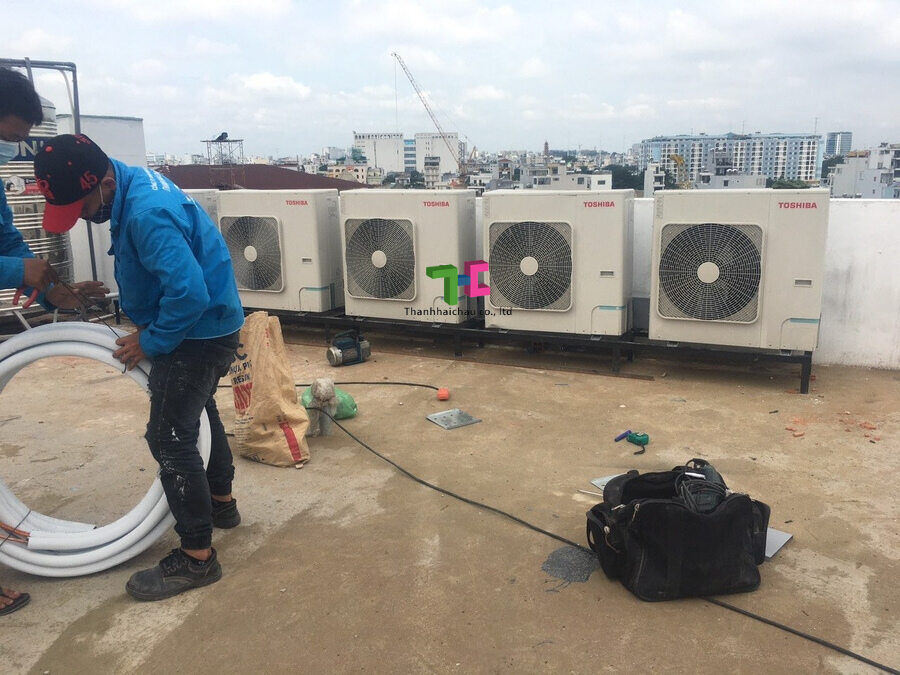 Lắp đặt máy lạnh âm trần