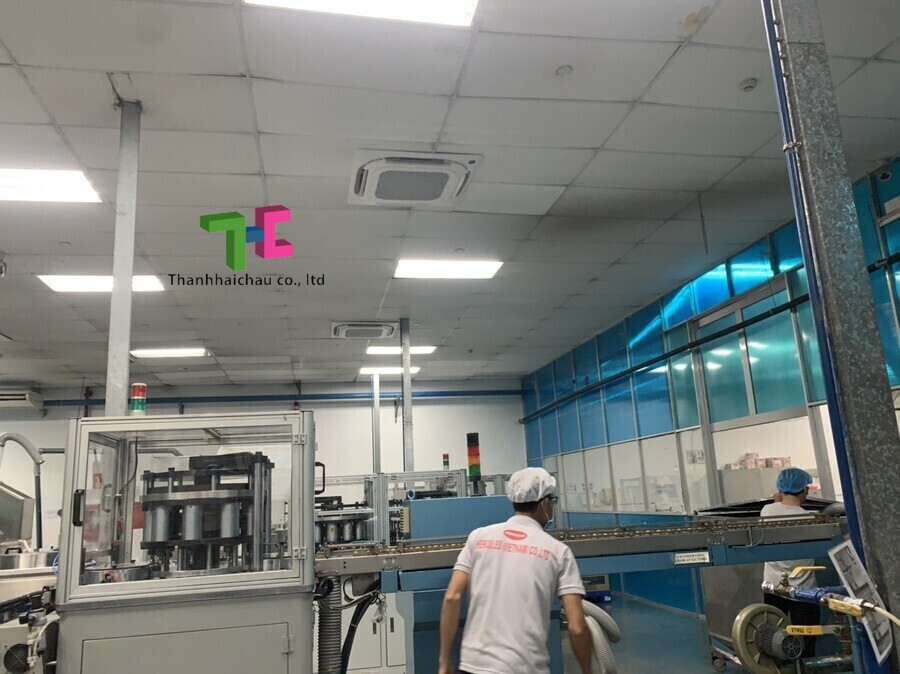 Thi công lắp đặt máy lạnh âm trần Midea