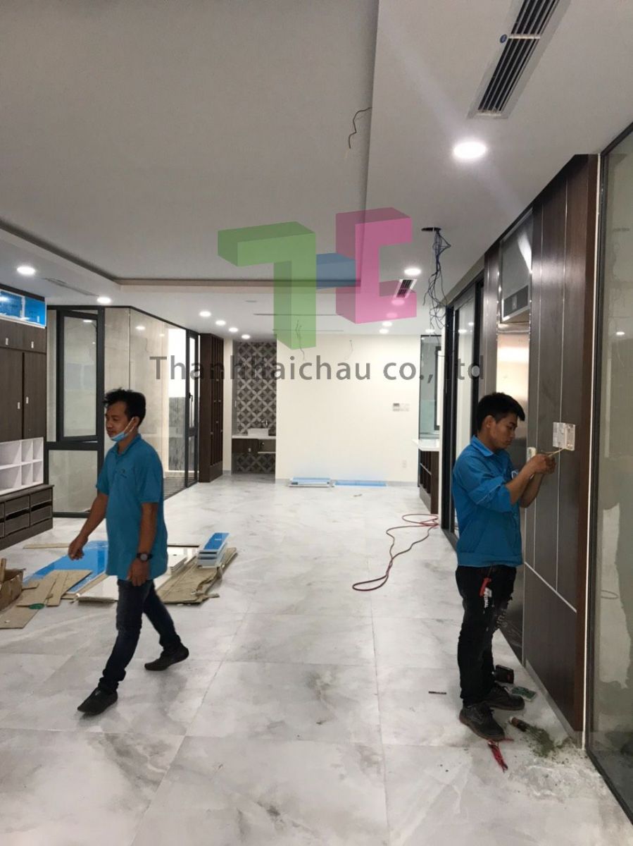 thi công máy lạnh giấu trần nối ống gió