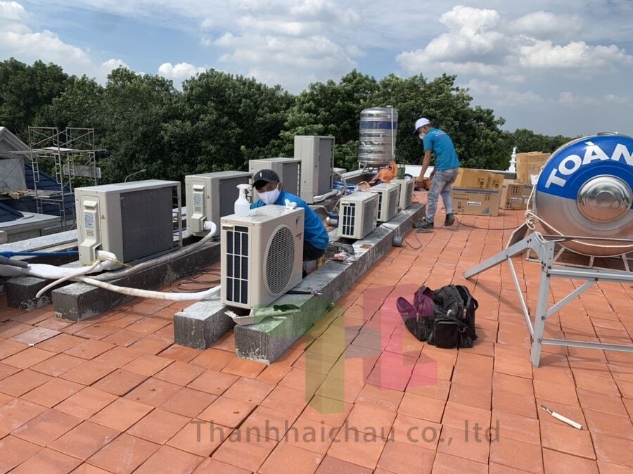 Lắp điều hòa cho biệt thự