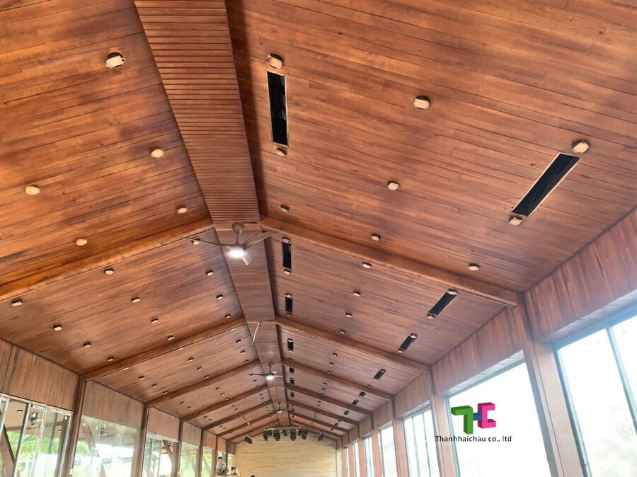 Thi công máy lạnh giấu trần nối ống gió cho nhà hàng