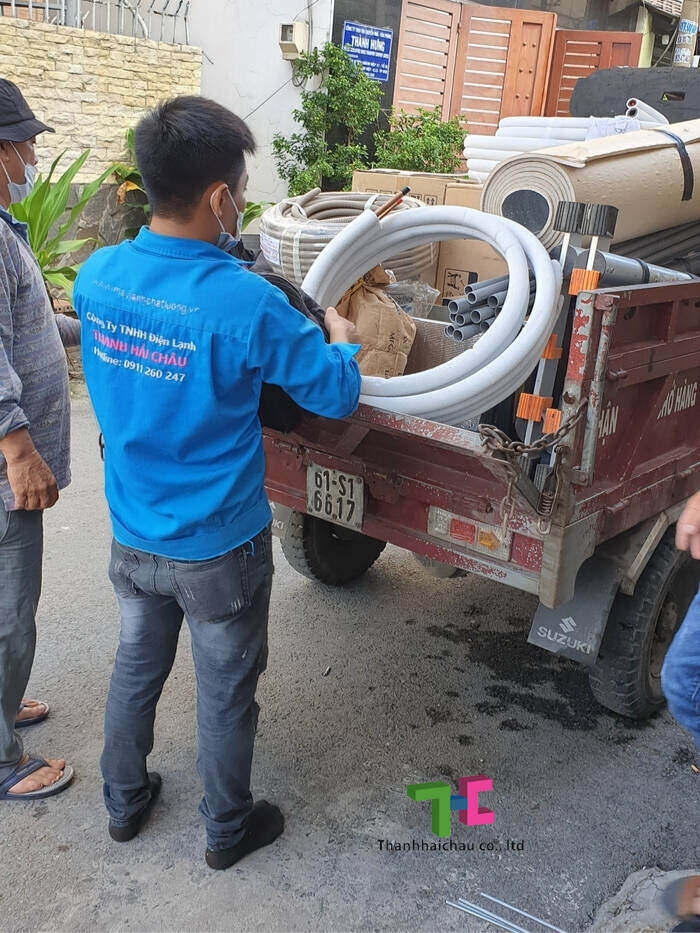 Thi công hệ thống máy lạnh multi Daikin