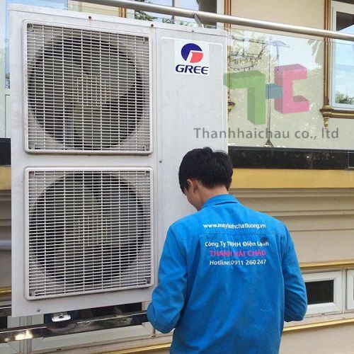 lắp đặt máy lạnh gree