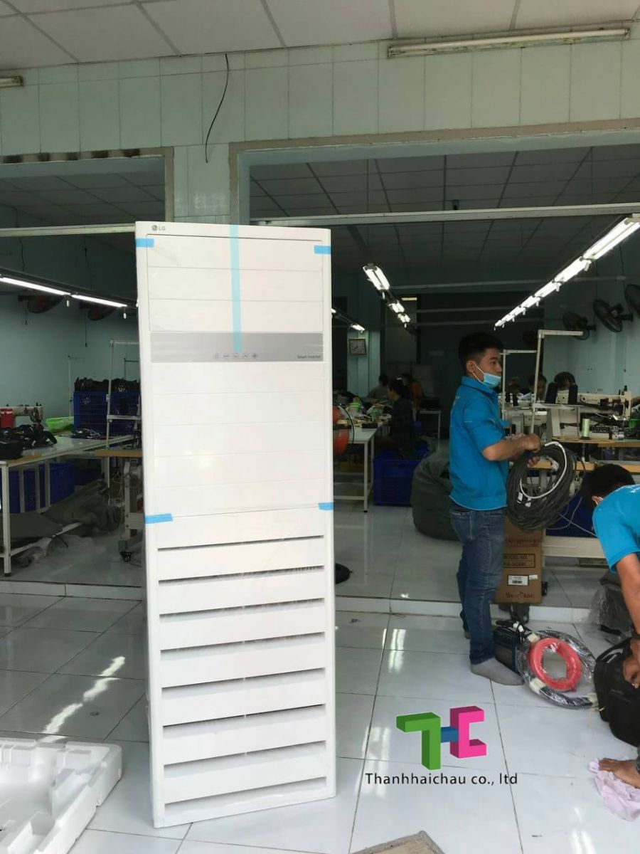 thi công máy lạnh tủ đứng