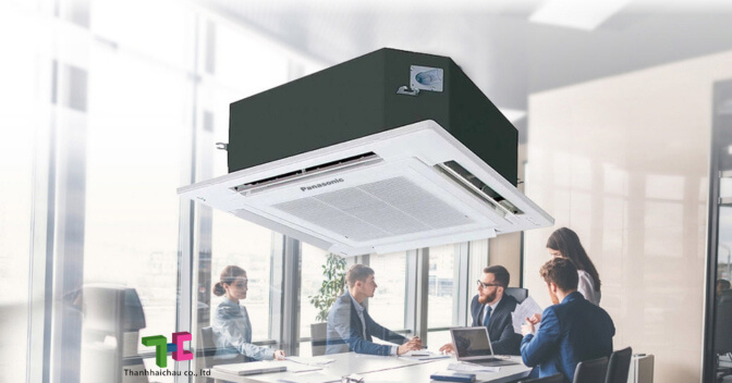 Máy lạnh âm trần Panasonic model nào phù hợp không gian 40m2?