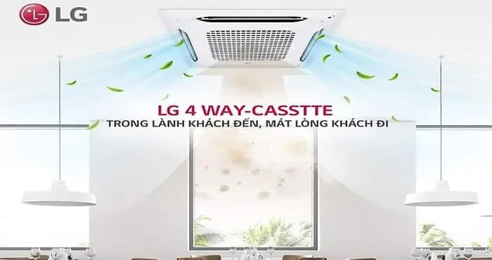 Giá máy lạnh âm trần LG inverter - nơi bán máy lạnh cassette rẻ nhất